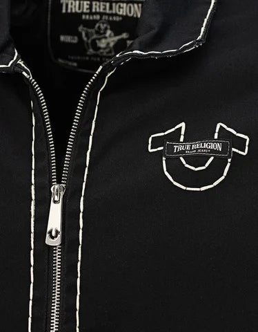 REVOLT™ Retro Y2K Leather-Denim Hybrid Jacket – Street Legends Editio